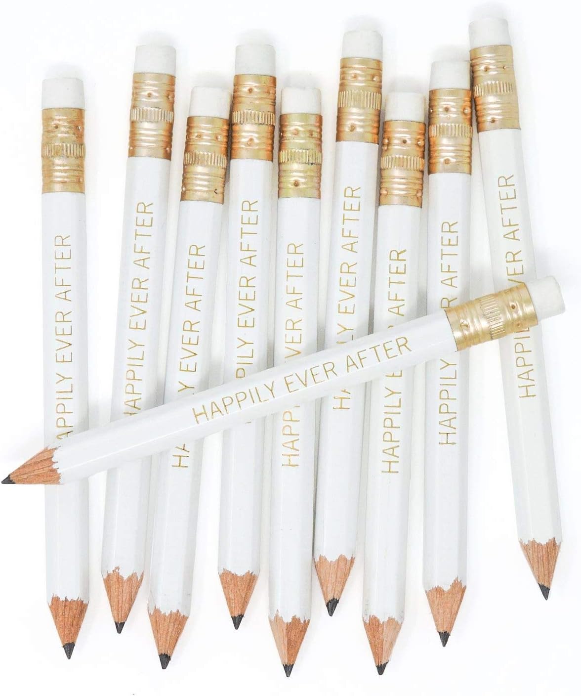 Happily Ever After Wedding Pencils