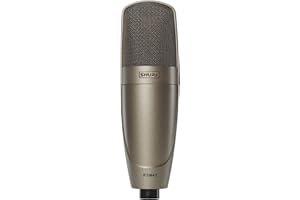 Shure KSM42 Cardioid Condenser Microphone - Large Dual-Diaphragm Side-Address Mic for World Class Vocals, with Prethos Advanc