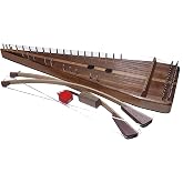 Bowed Psaltery Cherry with Black Walnut top and bottom, 30 strings with two bows
