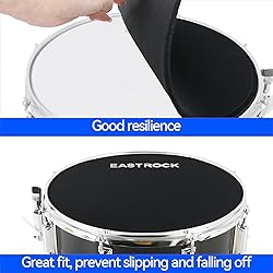 EASTROCK Drum Mute Pads Set 5 Pieces Foam Drum