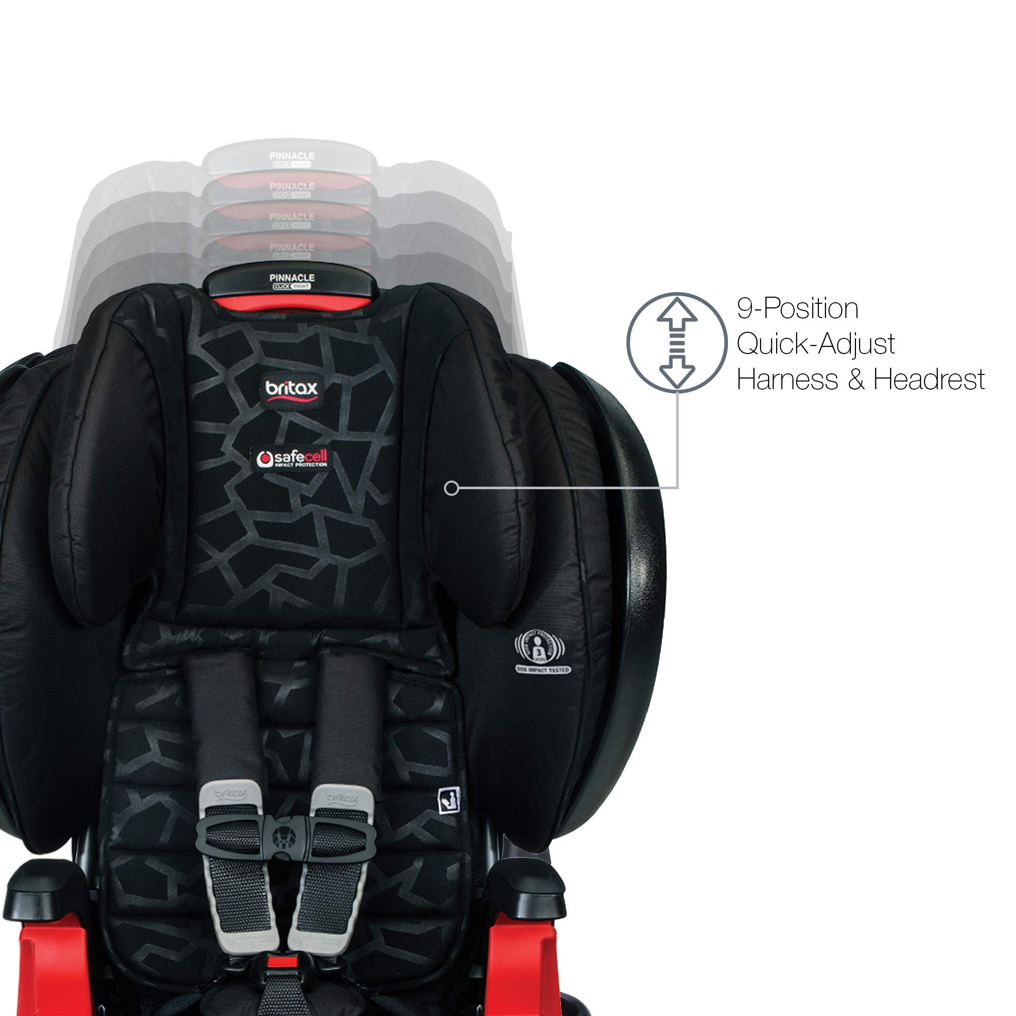 Britax Pinnacle ClickTight G1.1 Harness-2-Booster Car Seat ...