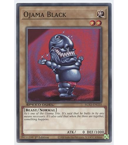 Amazon.com: Yu-Gi-Oh! - Ojama Blue - OP06-EN022 - Common - Unlimited  Edition