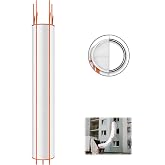 20 Ft Construction Trash Chute with Circular Top Steel Ring and 4 Adjustable Handles, Heavy Duty Construction Chute, Construction Debris Chute for Removal of Construction Waste