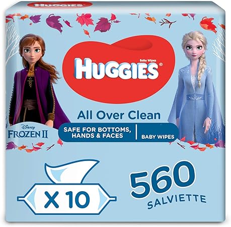 560 huggies wipes