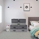 Omygarden Foldable Under Bed Storage Box 90x42x18cm with Handles view 6