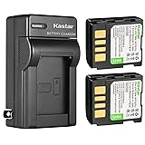 Kastar 2-Pack BN-VF707U Battery and AC Wall Charger