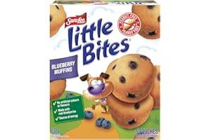 GENERIC Sara Lee Little Bites Blueberry Muffins, Peanut Free Snacks (Shipped from Canada)