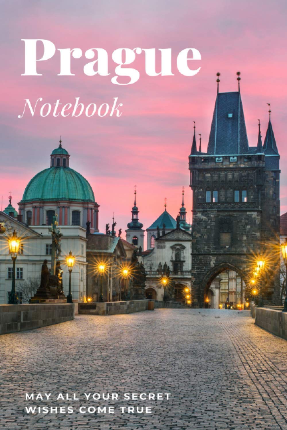 Prague Notebook: Prague Novelty Gift - 6"x9" Lined Notebook for Journaling