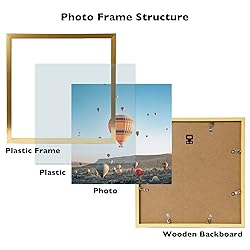 JCJMY 12x12 inch Picture Frame, Horizontal and