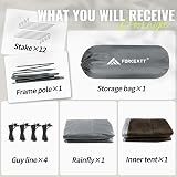 Forceatt Camping Tent 2-3 Person PU3000mm Waterproof Easy Setup Lightweight view 4