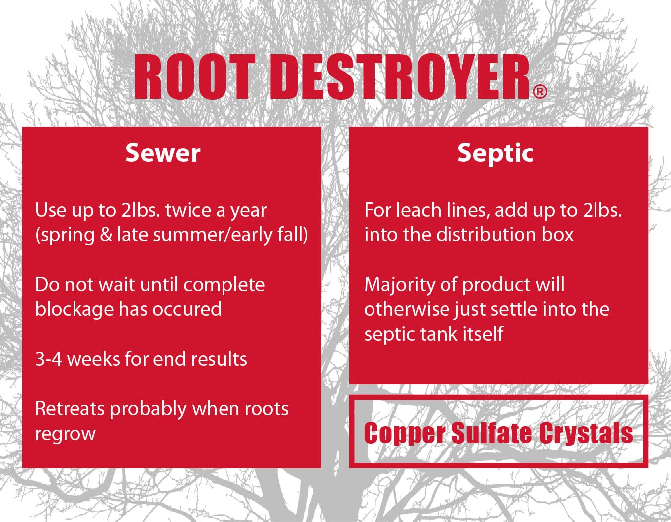 Mua Root Destroyer 5lbs Root Killer for Sewer, Pipe & Drain Lines