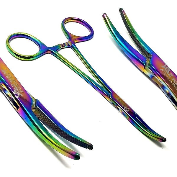 Rainbow Bandage Scissors 5.5 Inch - Stainless Steel Lister Scissors For Nurses, EMT, Students - View #4