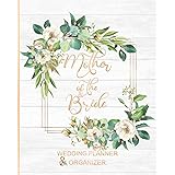 Mother of the Bride Wedding Planner & Organizer: Large Roses Wedding Planning Organizer | Seating charts | Guest Lists | Deta