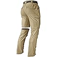 Men's Hiking Pants Convertible Zip Off Lightweight Waterproof Quick Dry Outdoor Fishing Travel Safari Camping