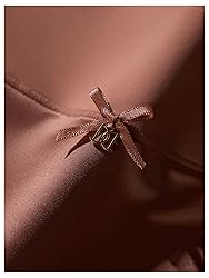 SOLY HUX Women's Satin Silk Briefs Scallop Trim No