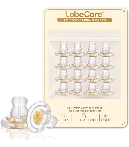 Paire De Clous Pour Boucles D'oreilles En Or Blanc 14 Carats - Fabrication Artisanale USA - Neuf