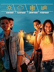 DAMAING Outdoor String Lights LED 150Ft Outside