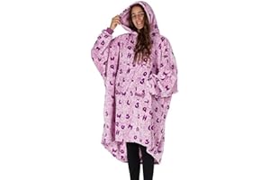 THE COMFY Dream Squishmallows Oversized Wearable Blanket Gifts for Women and Kids, Ultrasoft Plush Light Microfiber Blankets Seen on Shark Tank