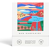 New Hampshire Adventure Bucket List: 50 Scratch-Off Cards for Outdoor Activities, Tourist Attractions, and Road Trips - Perfect Travel Gift and Guide for Exploring New Hampshire