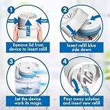 Unibond AERO 360 Compact Dehumidifier Moisture Trap Anti Odour 450g Tab Non view 6