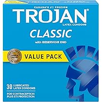 Trojan Classic Lubricated Latex Condoms - Trusted Protection Trojan Classic Lubricated Latex Condoms - Trusted Protection