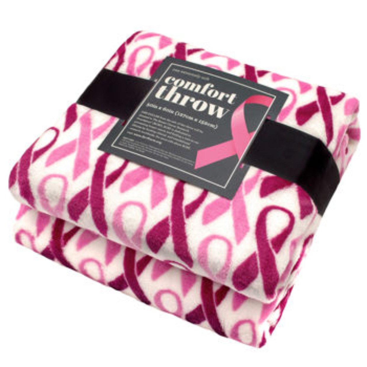Thoughtful Breast Cancer Awareness Throw Blankets To Give Or Keep