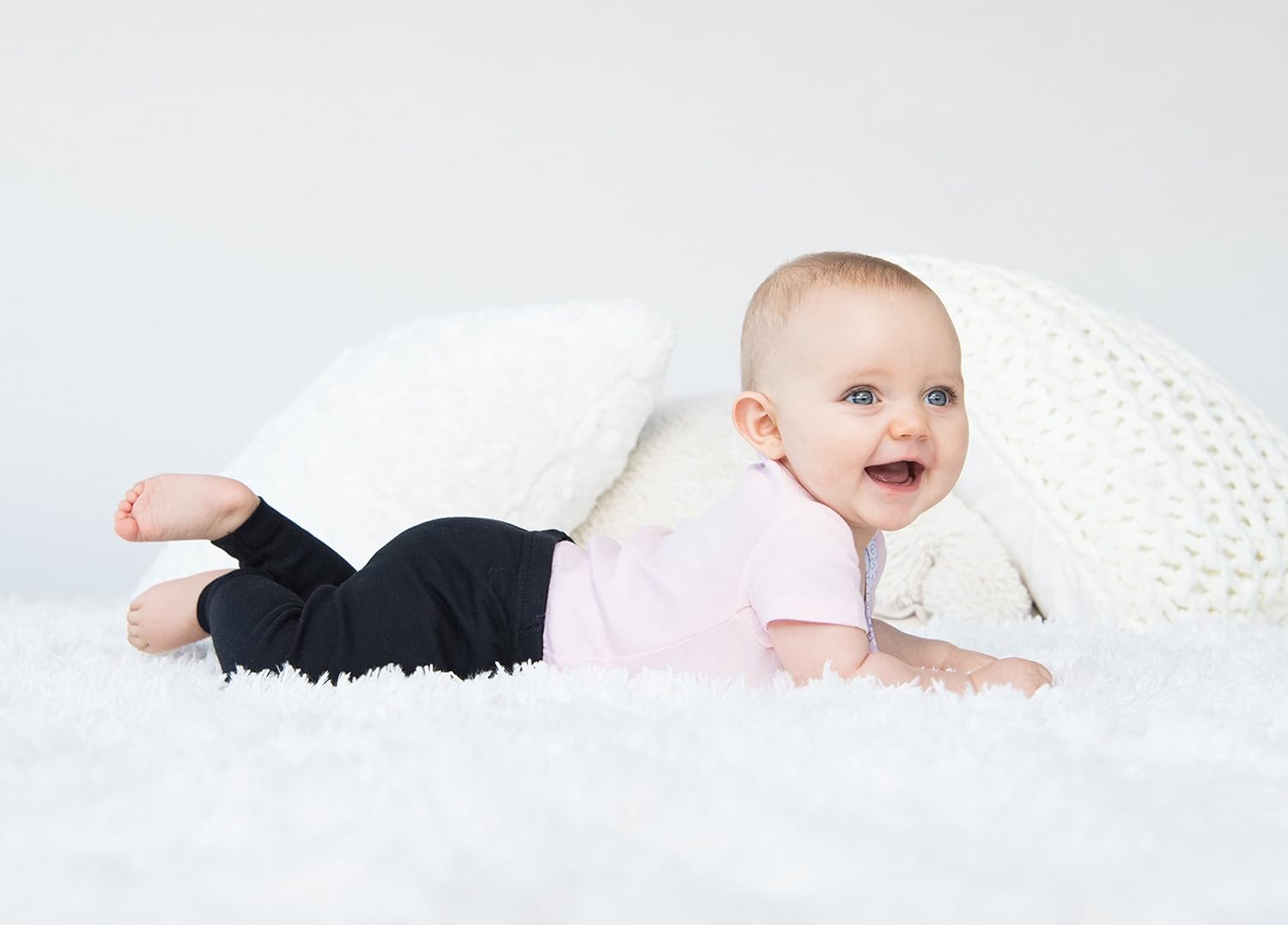Lamaze Organic Baby baby-girls Pull on 2 Pack Leggings: Clothing