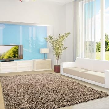 Ayyildiz Moderner Designer Teppich Life Shaggy 240 X 340 Beige