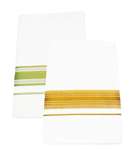 Men's Cotton Dhoti (White_Free Size)_141