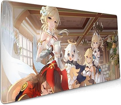 Amazon 原神 げんしん 大型マウスパッド アニメ プレイマット 人気キャラクター 光学式 萌え キーボードパッド 多用途の 水洗い 滑り止め 高級感 耐久性が良い おしゃれ ゲーム用 90 40cm Lidy パソコン 周辺機器 通販