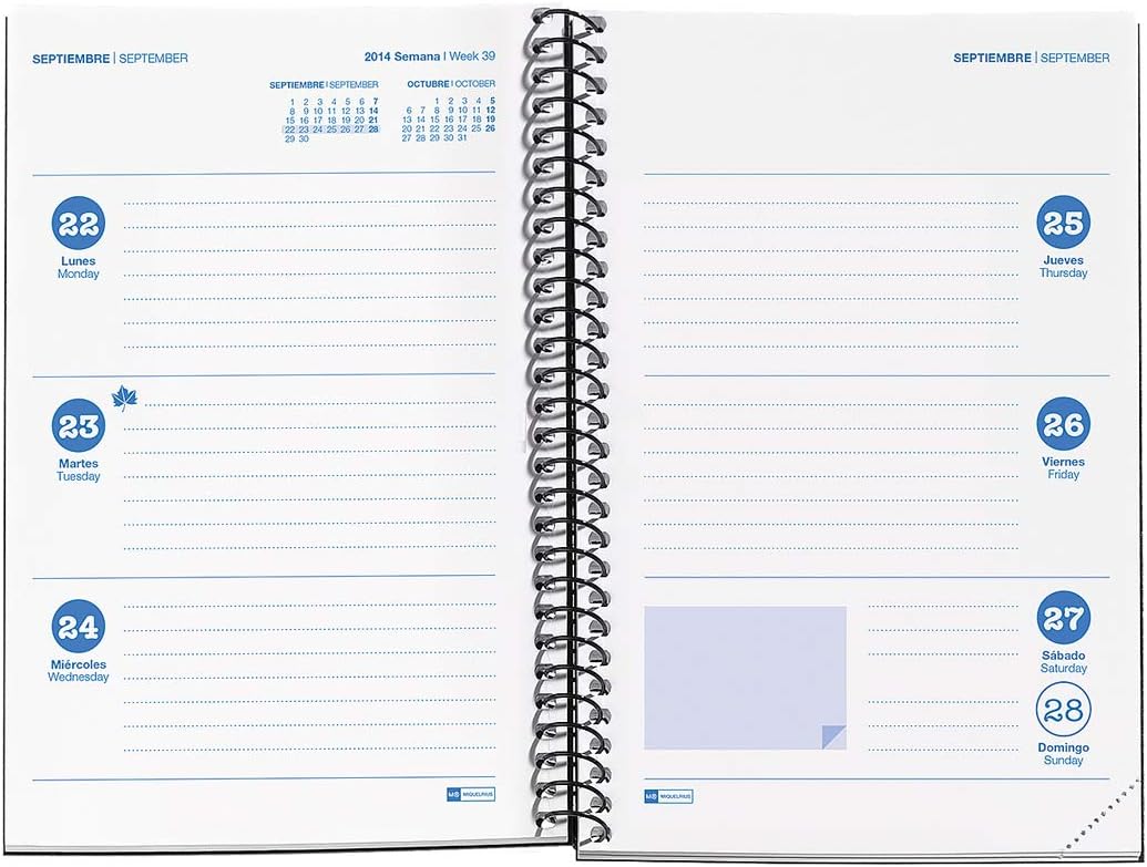 Miquelrius School Diary Weekly View Coral Garden - Image 3