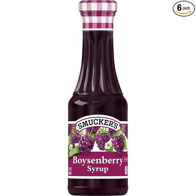 Smucker's boysenberry frt syrup 12oz (051500026830)