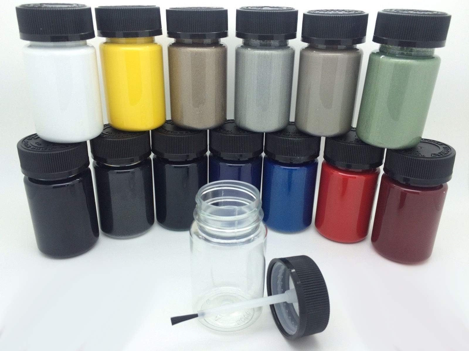 MBI AUTONH737M - Polished Metal Metallic 1 Ounce Touch Up Paint Kit w/Brush for Honda & Acura
