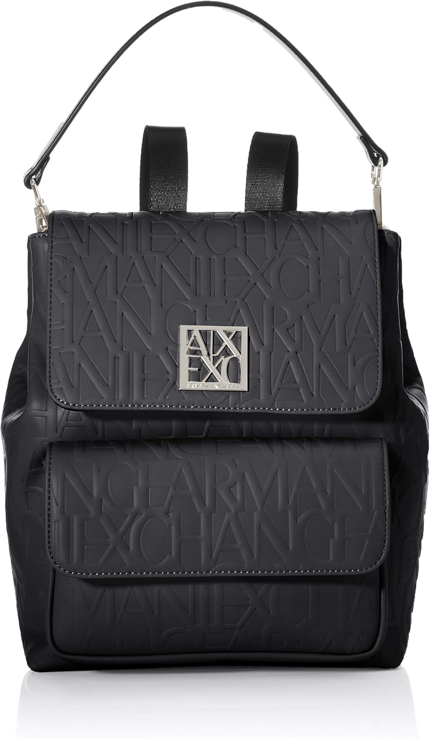 Armani Exchange Women’s All Over Backpack Backpack Handbags BigaMart