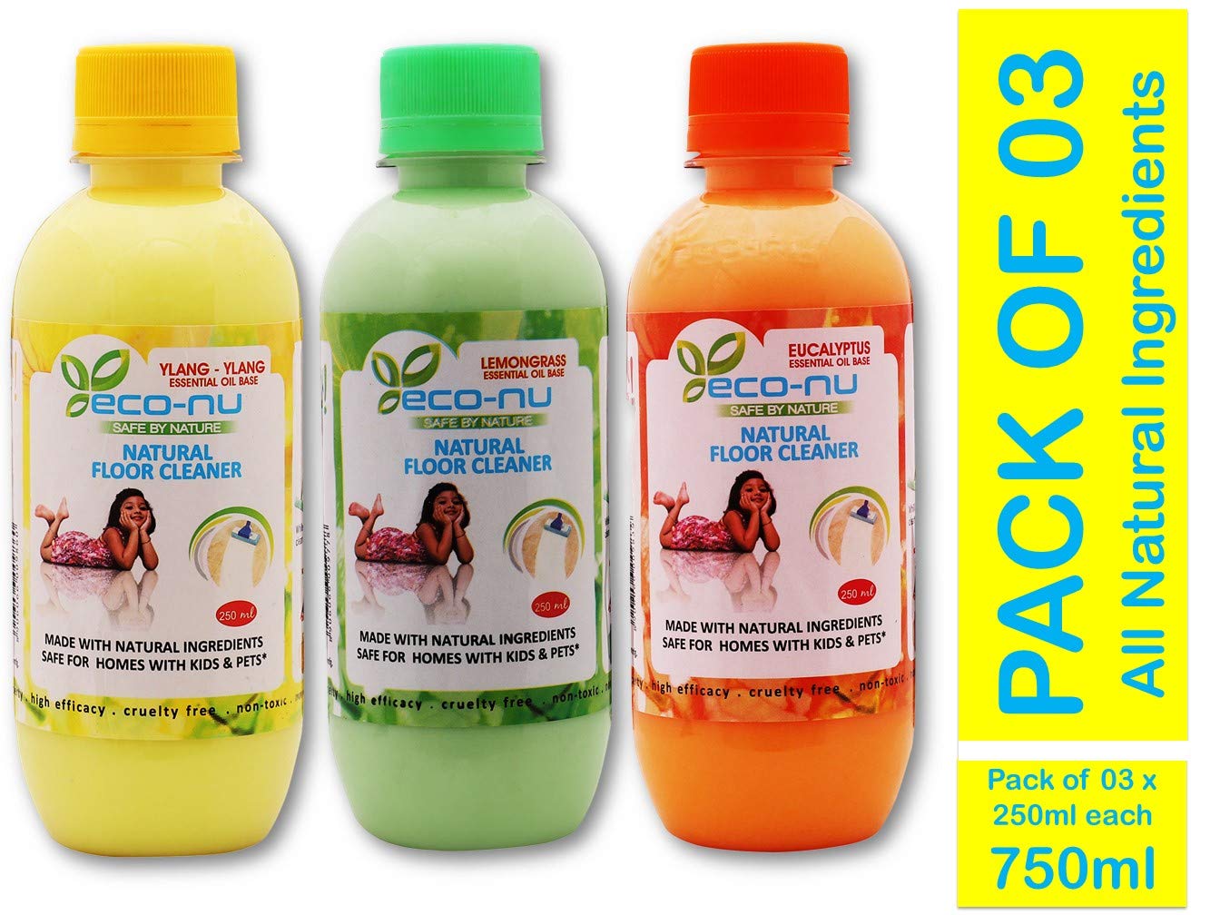 Eco Nu Safe By Nature Natural Floor Cleaner Ylang Ylang