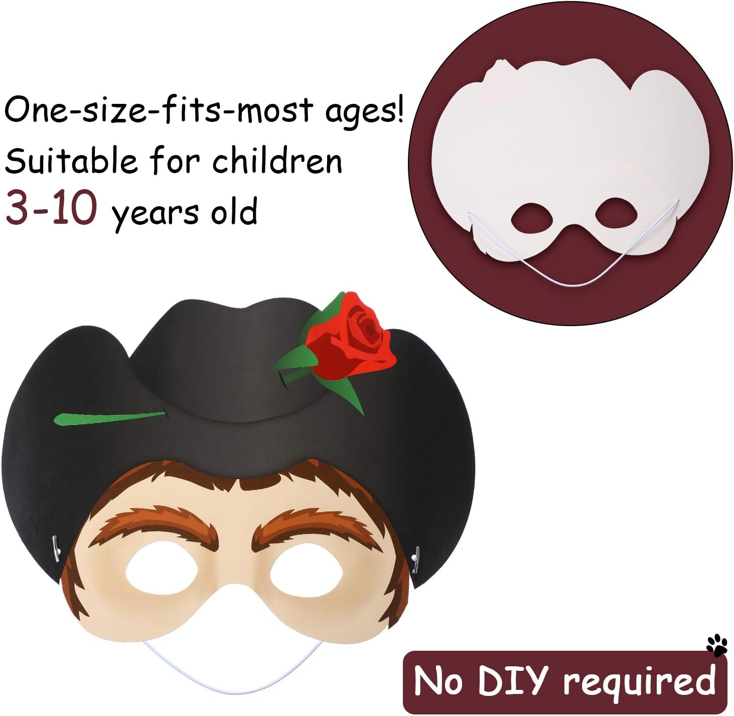 Western Party Decoration Supplies Western Masks Western Cowboy Masks