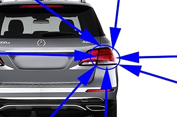 Amazoncom Mercedes Benz Gle Class Right Outer Tail Light