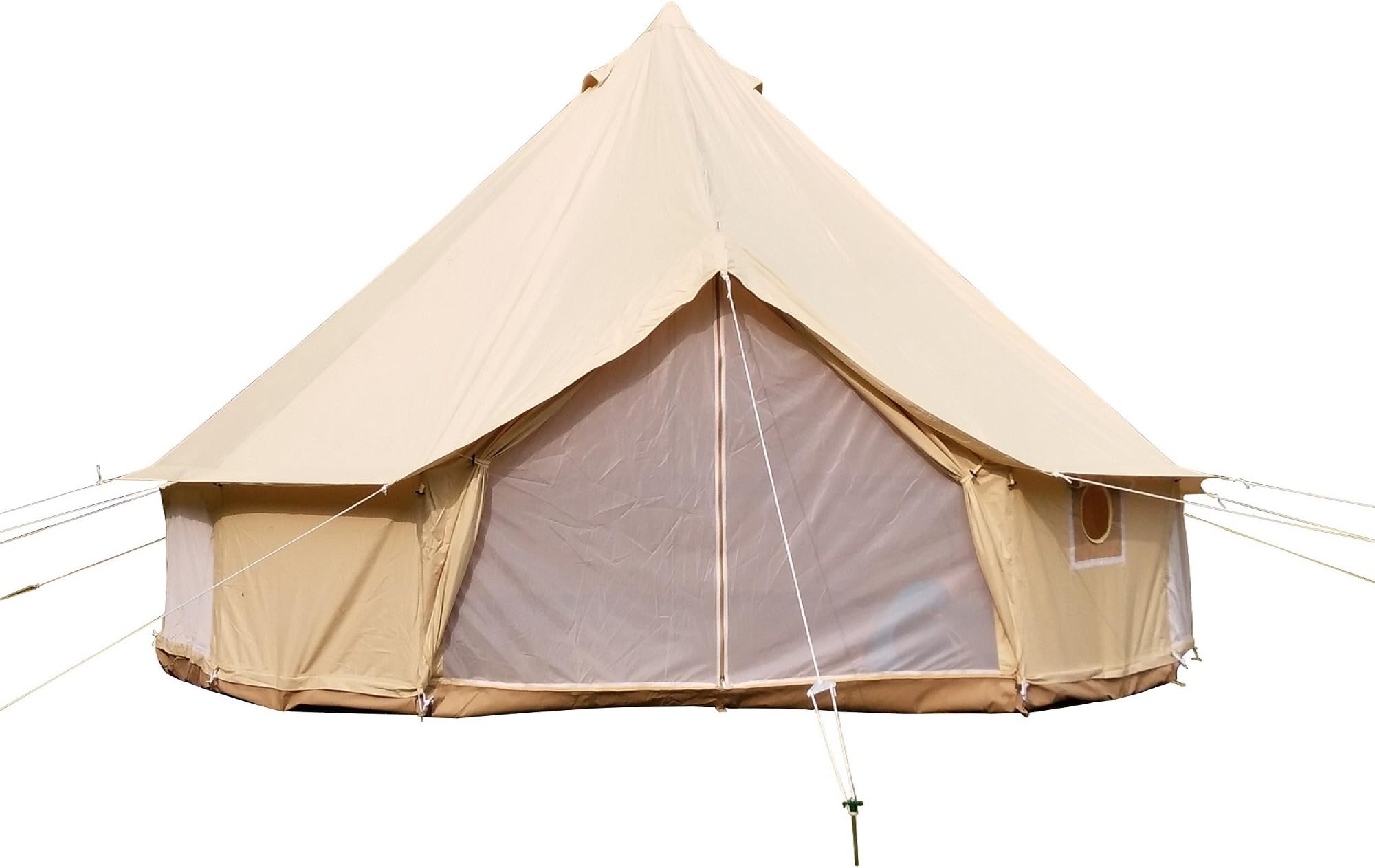 Safaricamping outdoor family camping waterproof bell tent with zipped groundsheet and Tent accessories