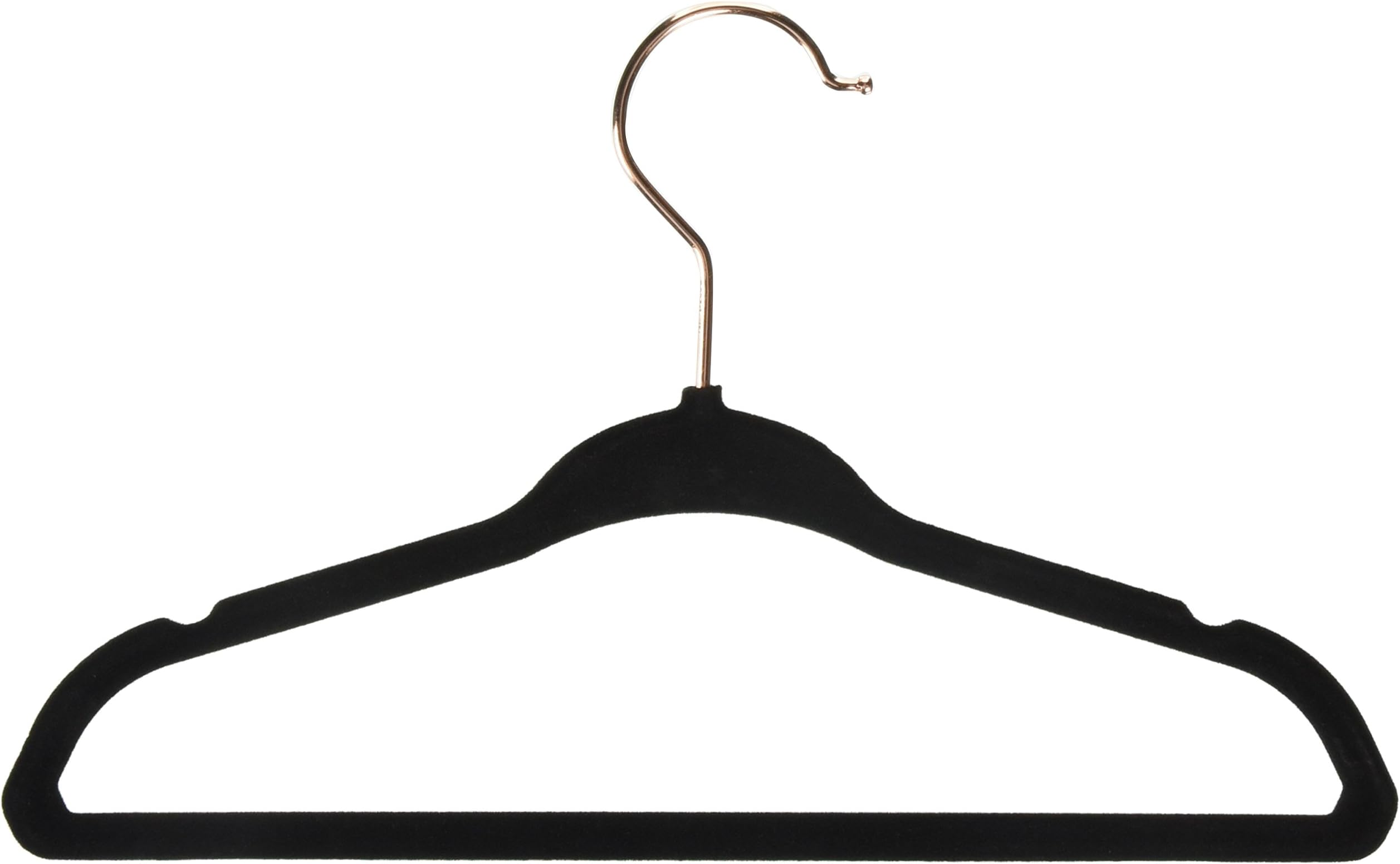 Closet Complete 71799 Hangers, 50, Black, 50 Set