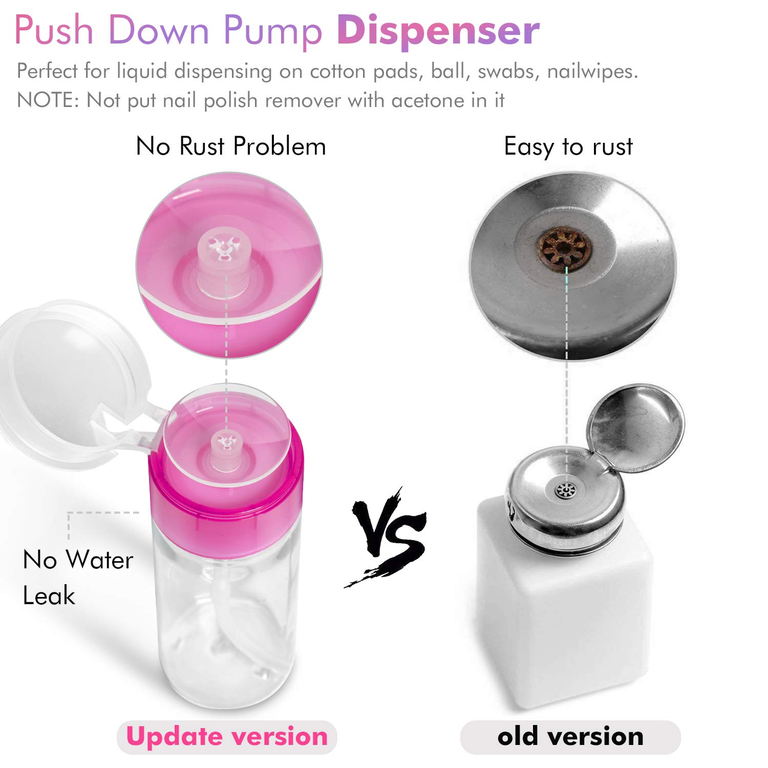 Gel Nail Polish Remover Tool - 200pcs Lint Free Nail Wipes 10pcs Nail Polish Remover Clips Pump Dispenser Cuticle Pusher Nail Brushes Nail File Nail Buffer BTArtbox Gel Polish Remover Tools Kit : Beauty
