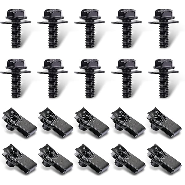 25 Hood Hinge To Sheet Metal Bolts 3/8 