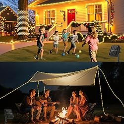 Solar Rope Light Waterproof IP65 39FT 100LEDs