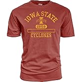 Blue 84 NCAA Unisex-Adult NCAA Officially Licensed T-Shirt Team Color Dyed Ringspun