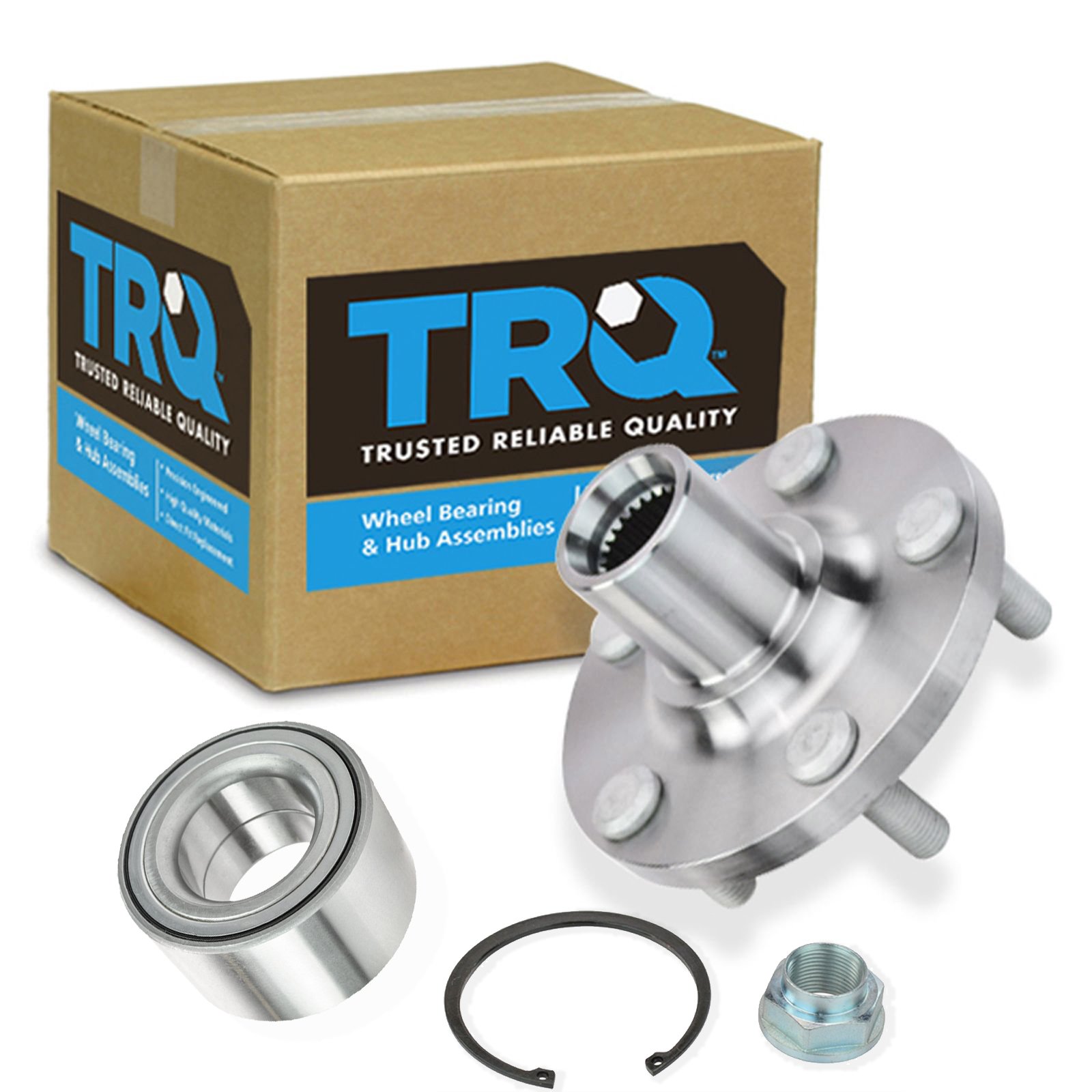 Buy TRQ Front Wheel Hub & Bearing Kit 5 Lug for Toyota Pontiac Matrix Celica Corolla Online at