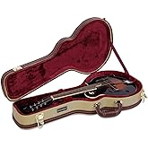 Crossrock Hard Shell Case for F-Style Mandolin in Vinyl Tweed(CRW620MFTW)