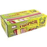 Kisko Giant Tropical Freezies 5.5 oz, 50 Count