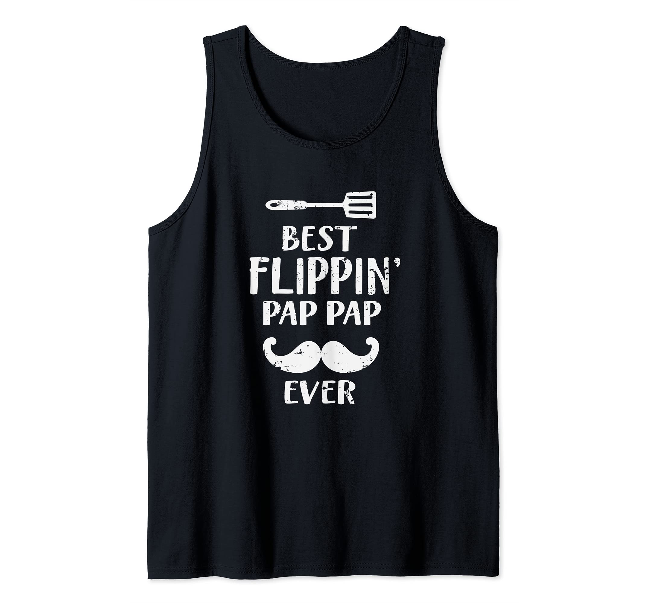 BBQ Best Flippin' Pap Pap Tank Top