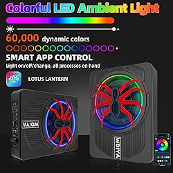 Upgraded 10" 1200W Slim Under Seat Powered Car