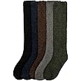 MOPAS Ladies Colorful Fleece/Plush Soft Knee High Socks Assorted 6 Pack