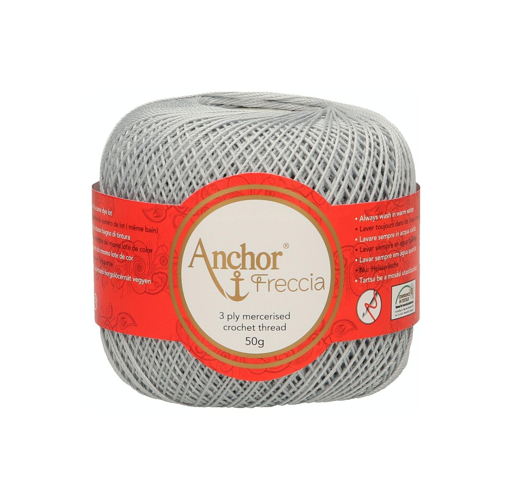 Anchor 4771012-00642 Crochet Yarn, 100% Cotton, 642, One Size, 88 g